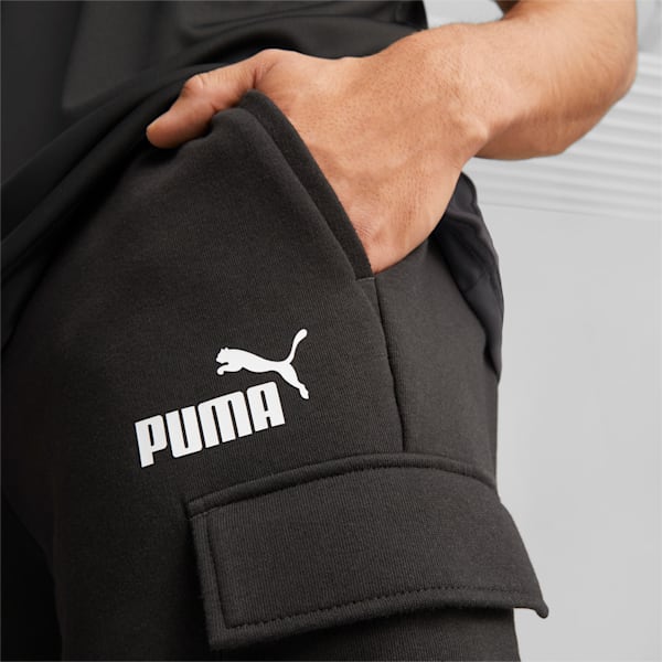 Essential Cargo Men's Regular Fit Shorts, PUMA Black, extralarge-IND