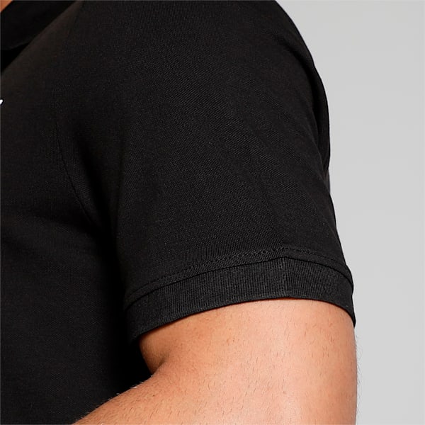 Essential ELEVATED Men's Regular Fit Polo, PUMA Black, extralarge-IND