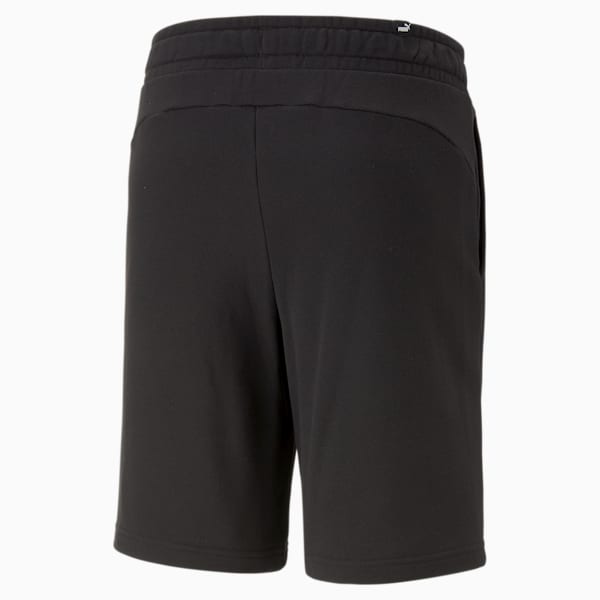Essential ELEVATED Pique Men's Regular Fit Shorts, PUMA Black, extralarge-IND