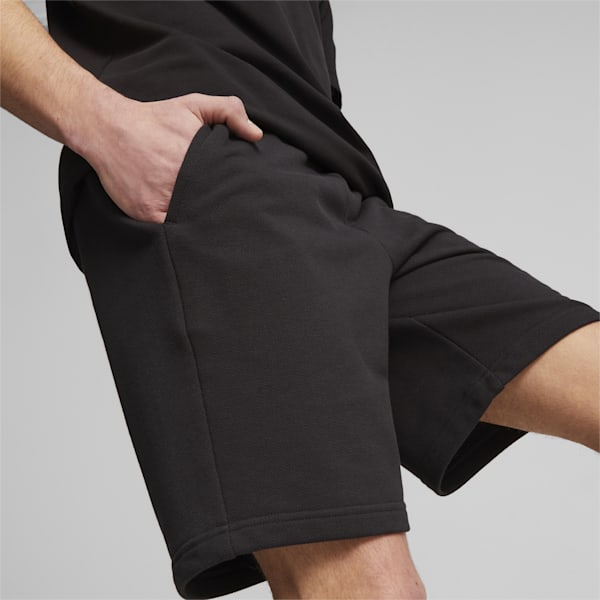ELEVATED Pique Men's Regular Fit Shorts, PUMA Black, extralarge-IND