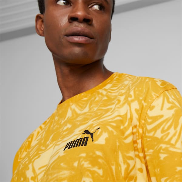 POWER AOP Men's Relaxed Fit T-Shirt, Mustard Seed, extralarge-IND