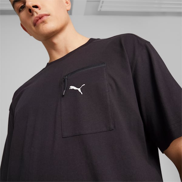 OPEN ROAD Men's Relaxed Fit T-Shirt, PUMA Black, extralarge-IND