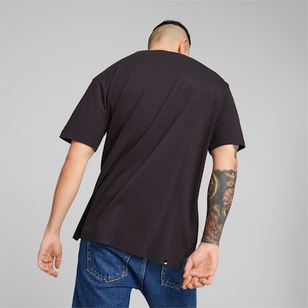 OPEN ROAD Men's Relaxed Fit T-Shirt, PUMA Black, extralarge-IND