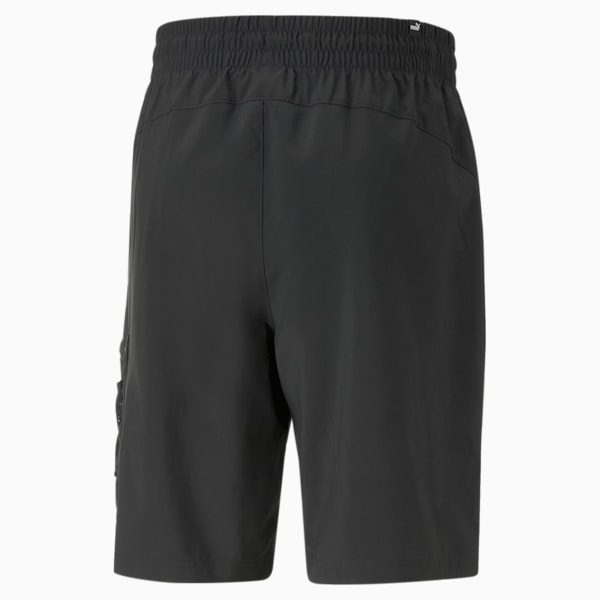 Shorts tejidos Open Road para hombre, PUMA Black, extralarge