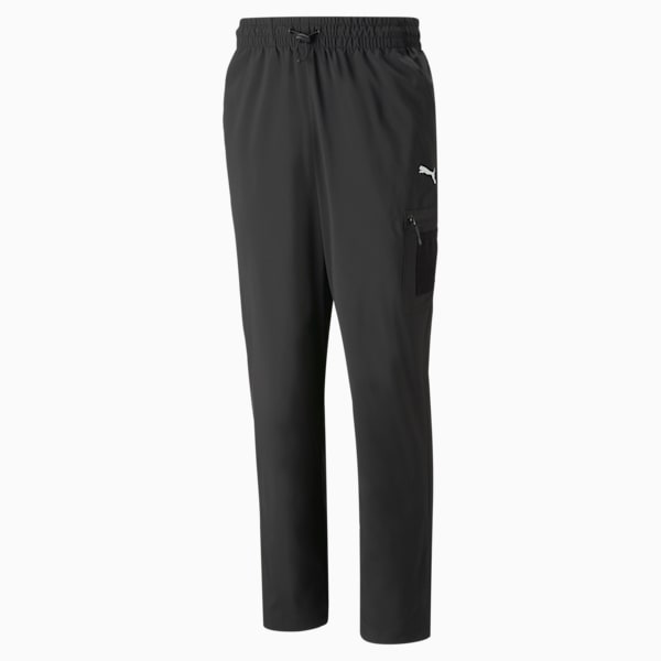 Pantalones tejidos Open Road para hombre, PUMA Black, extralarge