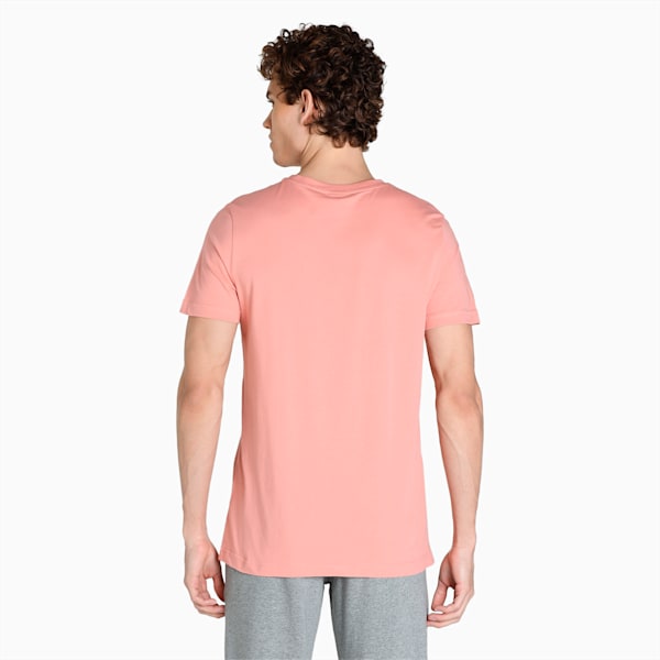 Logo Men's Slim Fit T-Shirt, Rosette, extralarge-IND