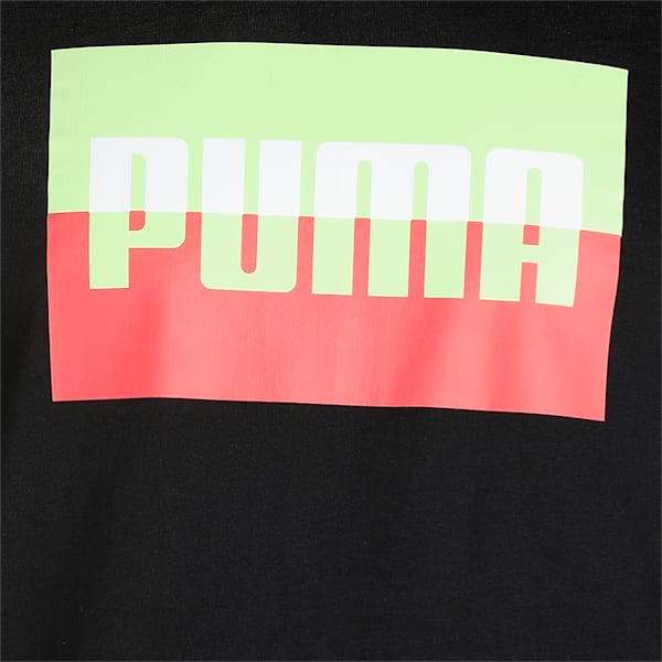 Box Men's Logo T-Shirt, Puma Black