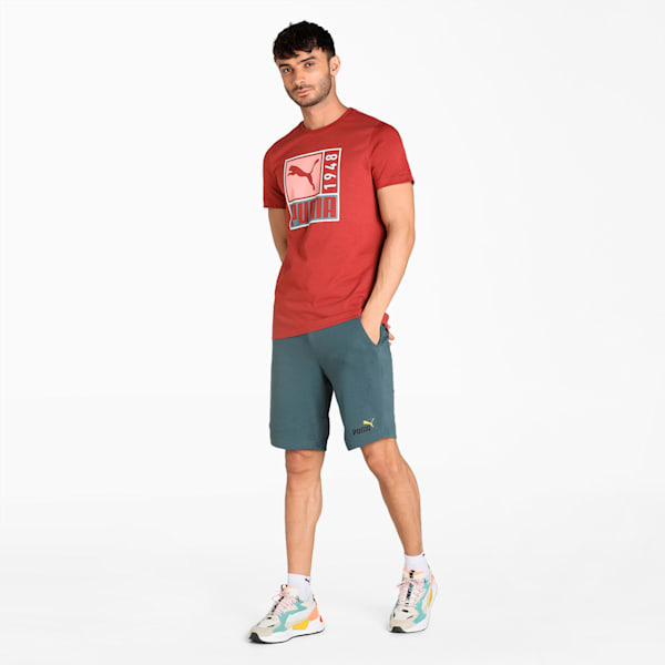Graphic Men's Slim Fit T-Shirt, Chili Oil, extralarge-IND