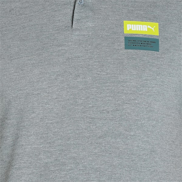 Original SW Graphic Men's Slim Fit Polo, Medium Gray Heather, extralarge-IND