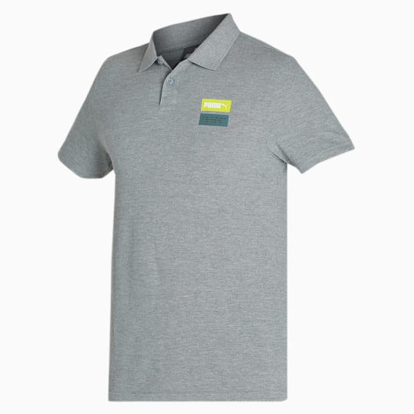 Original SW Graphic Men's Slim Fit Polo, Medium Gray Heather, extralarge-IND