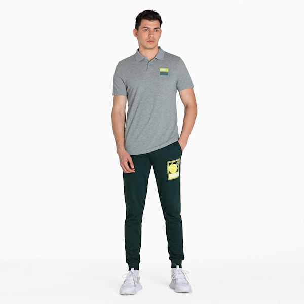 Original SW Graphic Men's Slim Fit Polo, Medium Gray Heather, extralarge-IND