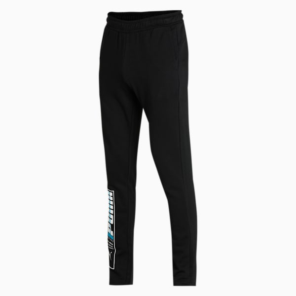 Worldwide Graphic Slim Fit Pants, Puma Black, extralarge-IND