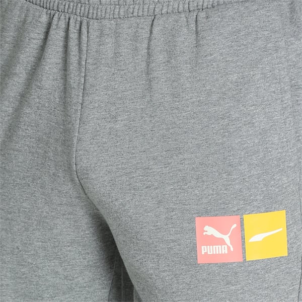Archive Graphic Men's Slim Fit Pants, Medium Gray Heather, extralarge-IND