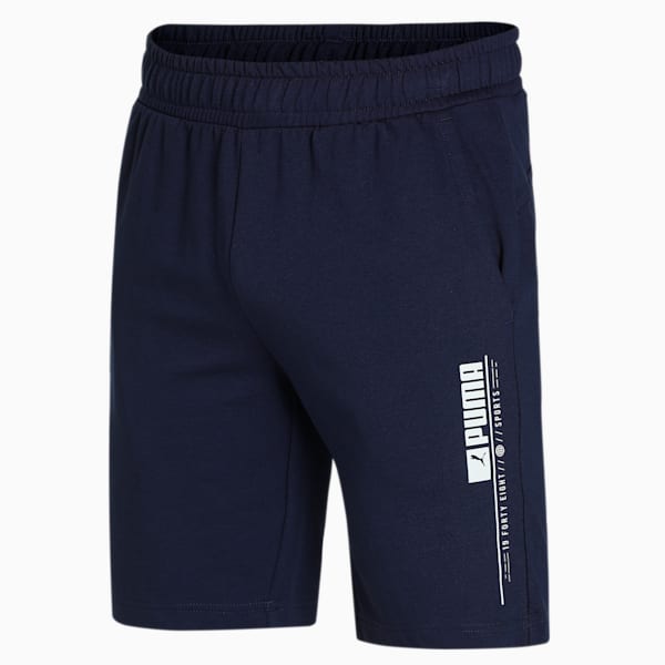 19 Forty Eight Graphic Men's Shorts, Peacoat, extralarge-IND