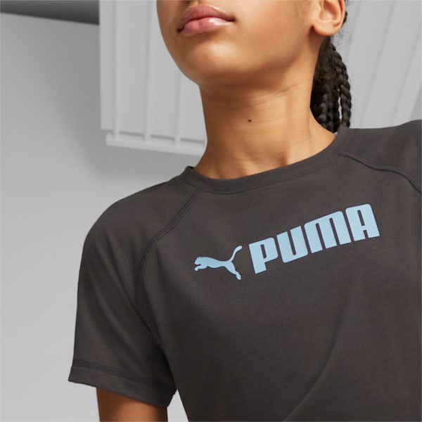 Playera Fit para Adolescente, PUMA Black, extralarge