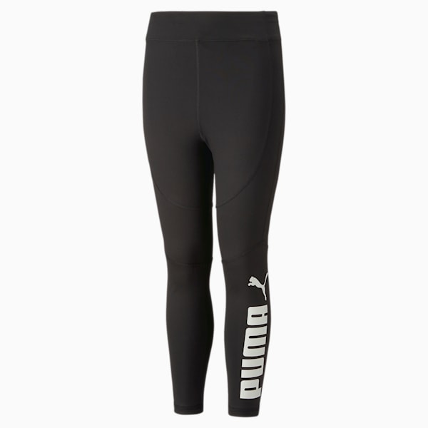 Calzas 7/8 con cintura alta Favorite para niños grandes, PUMA Black-PUMA White