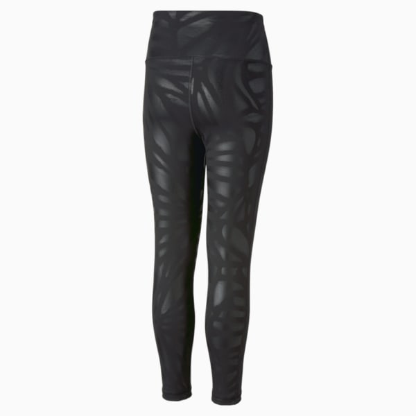 Leggings estampados Nova Shine para niños grandes, PUMA Black