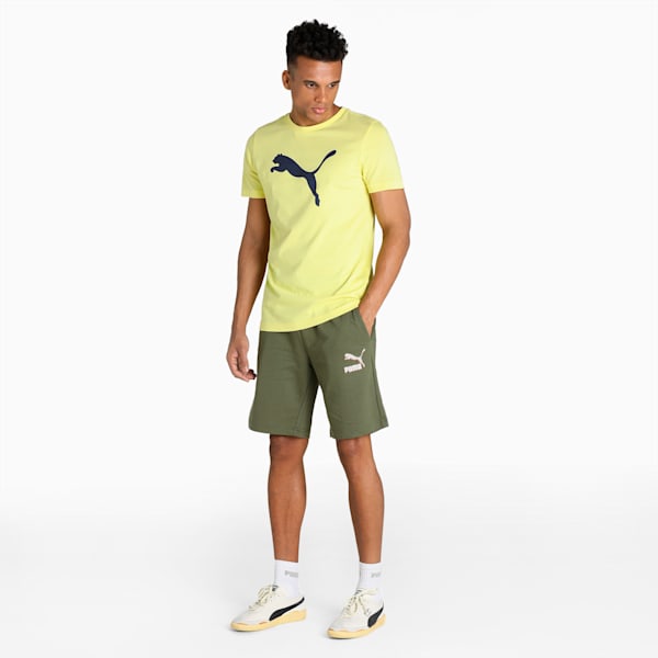 Archive Graphic Men's Shorts, Dark Green Moss, extralarge-IND