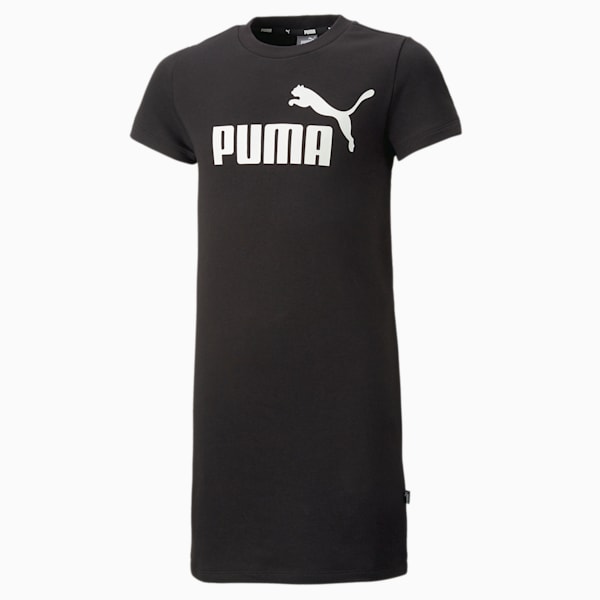Vestido Essentials+ Logo para jóvenes, PUMA Black, extralarge