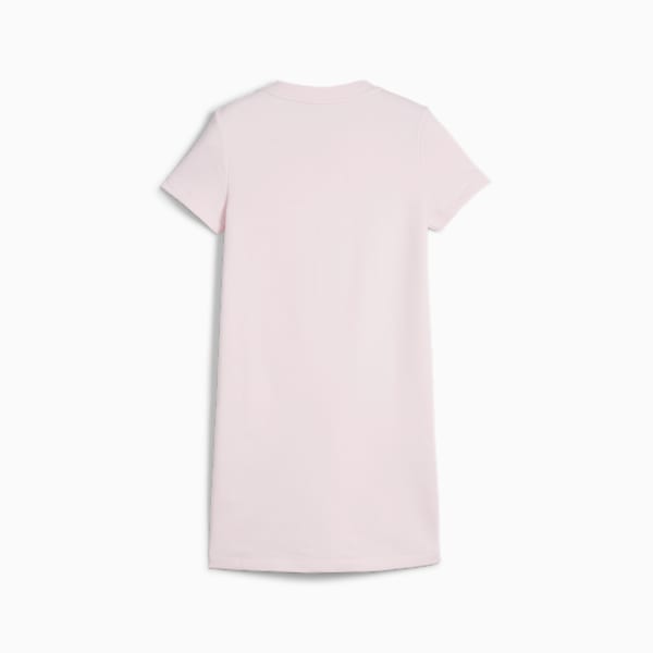 Essentials+ Logo Girls' Dress, Whisp Of Pink, extralarge