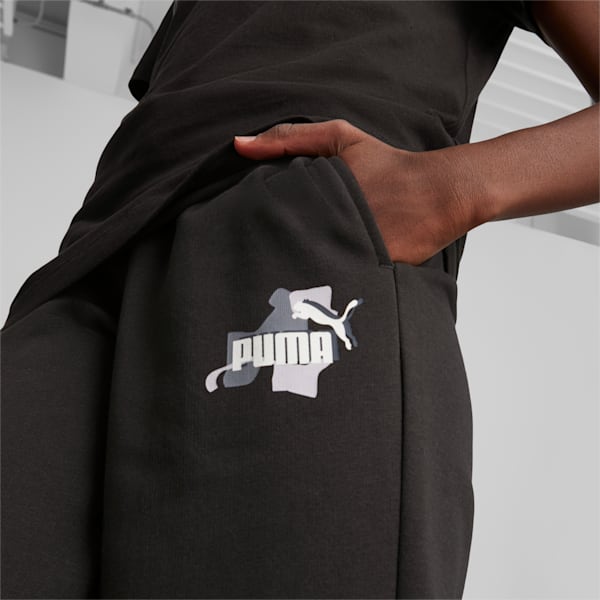 Essentials+ Street Art Kids' Regular Fit Sweatpants, PUMA Black, extralarge-IND