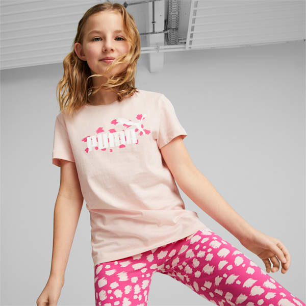 Essentials+ Animal Girls T-Shirt, Rose Dust, extralarge-IND