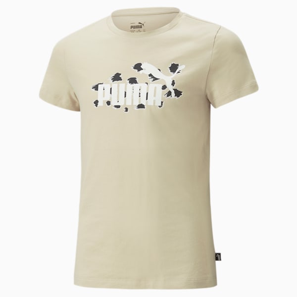 Camiseta Essentials+ Animal para niños grandes, Granola