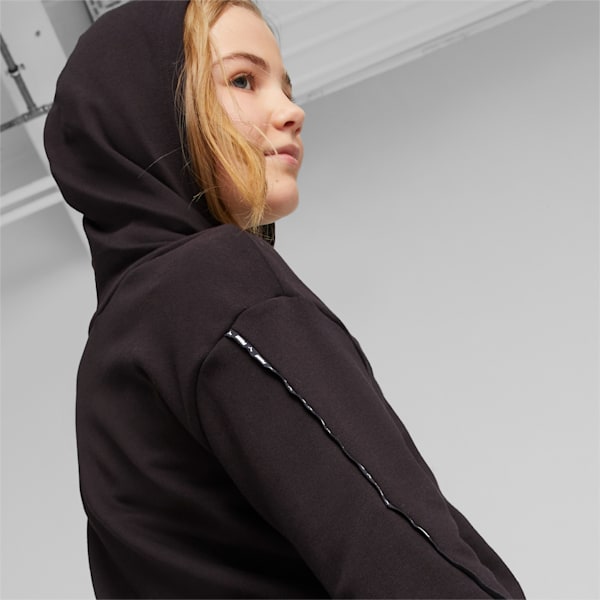 Puma taped hoodie in 2025 black