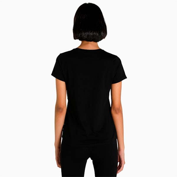Camo Graphic Logo Women's Regular Fit T-Shirt, Puma Black, extralarge-IND