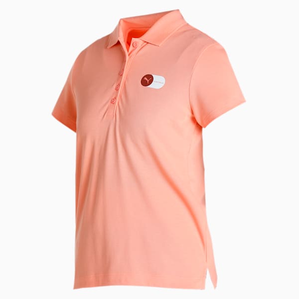 Swipe Graphic Women's Regular Fit T-Shirt, Peach Pink, extralarge-IND