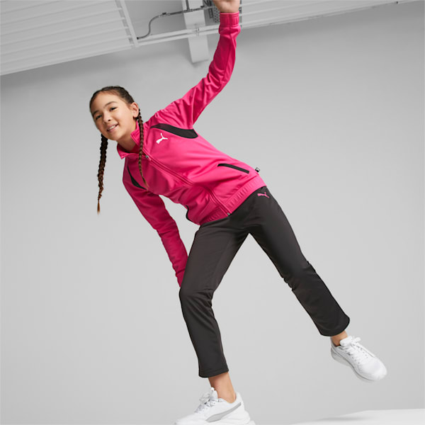Tricot Girls Tracksuit, PUMA Black-Orchid Shadow, extralarge-IND