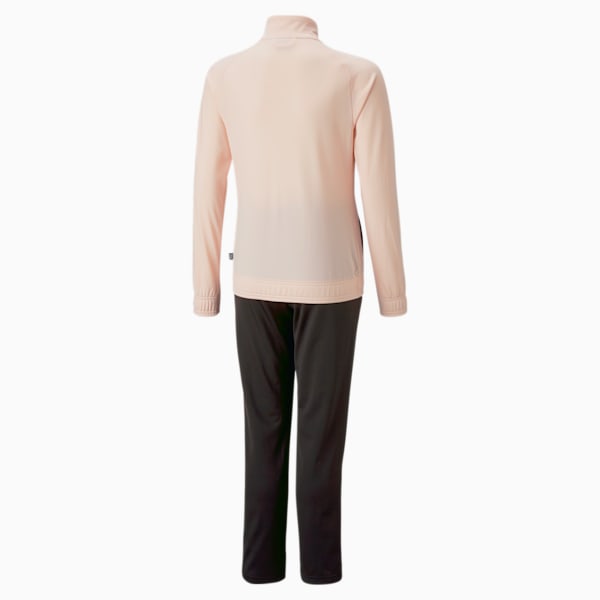 Tricot Girls Tracksuit, PUMA Black-Rose Dust, extralarge-IND