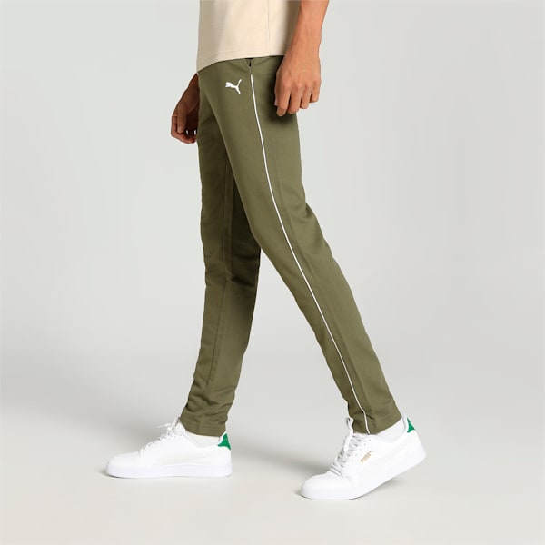 PUMA x one8 Piping Pants, Dark Green Moss, extralarge-IND