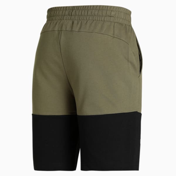 PUMA x one8 Stylized Men's Shorts, Dark Green Moss