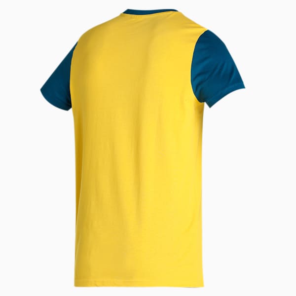 one8 Virat Kohli Color Block Men's T-Shirt, Bamboo