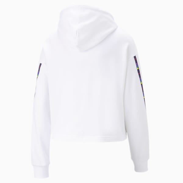 PUMA POWER Tape Women's Hoodie, PUMA White, extralarge