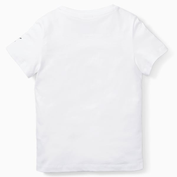 PUMA x SPONGEBOB Logo Kids' Regular Fit T-Shirt, PUMA White, extralarge-AUS