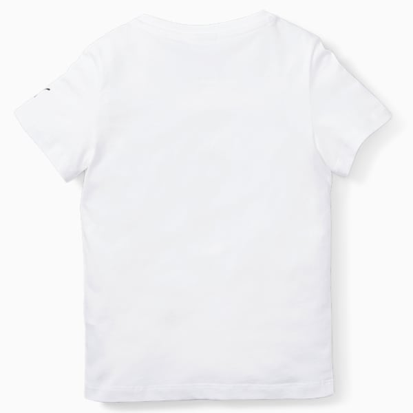 PUMA x SPONGEBOB Logo Kids' T-Shirt, PUMA White