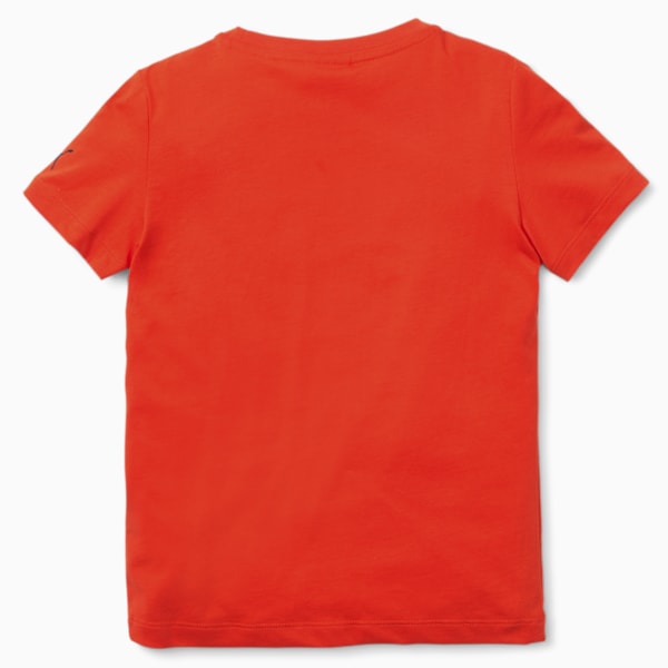 PUMA x SPONGEBOB Logo Kids' Regular Fit T-Shirt, Warm Earth, extralarge-AUS