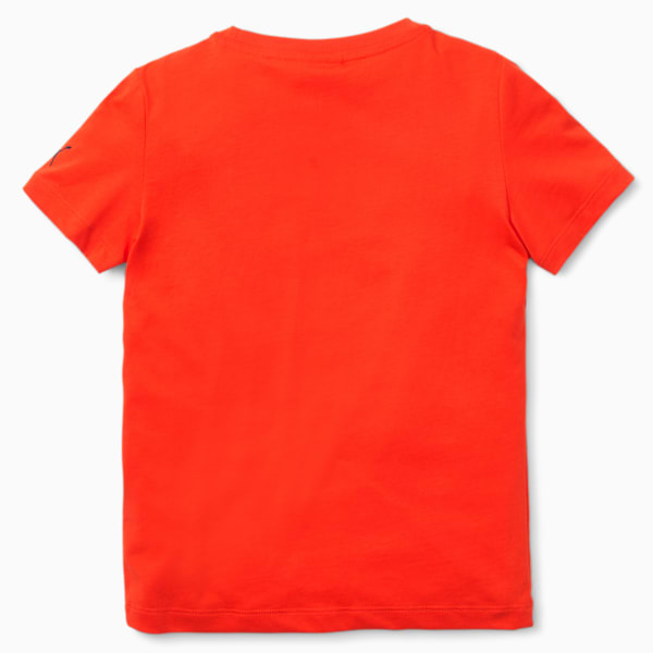 PUMA x SPONGEBOB Logo Kids' Regular Fit T-Shirt, Warm Earth, extralarge-IND