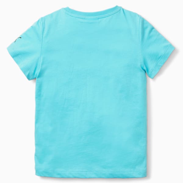 PUMA x SPONGEBOB Logo Kids' T-Shirt, Hero Blue