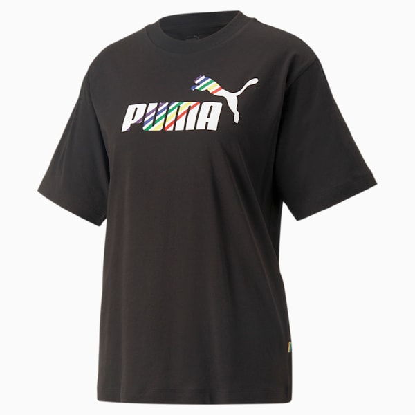 T-shirt LOVE IS LOVE Femme, PUMA Black, extralarge