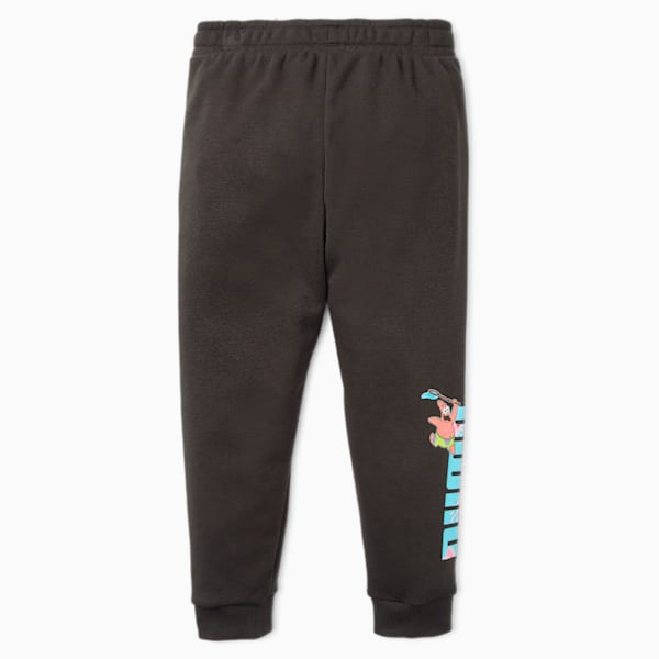 PUMA x SPONGEBOB Kids' Pants, PUMA Black
