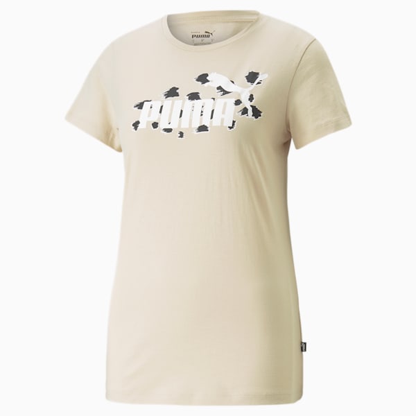 Essential+ ANIMAL Women's Regular Fit T-Shirt, Granola, extralarge-IND