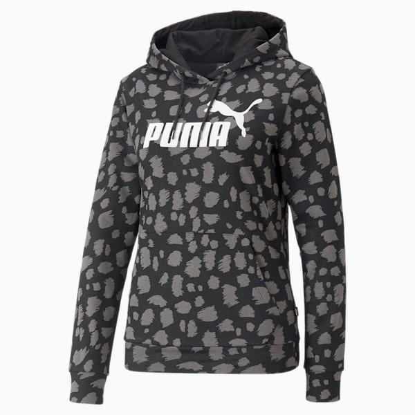 Essentials+ Animal Hoodie Women, PUMA Black, extralarge-GBR
