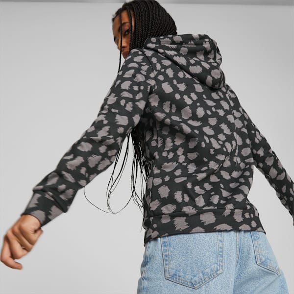 Essentials+ Animal Hoodie Women, PUMA Black, extralarge-GBR