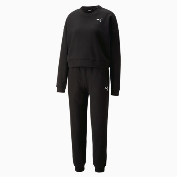 Loungewear Women's Sets, PUMA Black, extralarge-IND