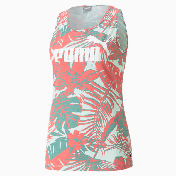 Flower Power Women's Regular Fit Tank Top, Minty Burst, extralarge-IND