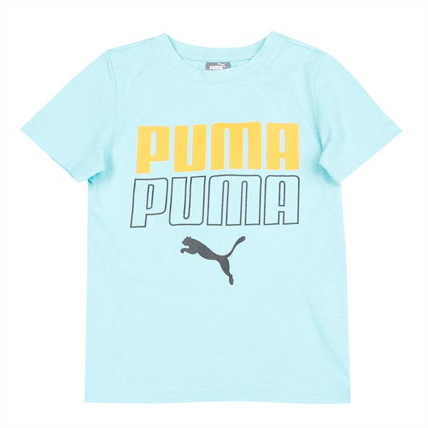 Graphic Youth Regular Fit ll T-Shirt, Angel Blue, extralarge-IND