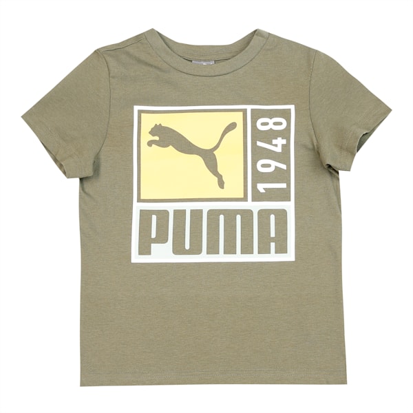 1948 Graphic Youth Regular Fit T-Shirt, Dark Green, extralarge-IND